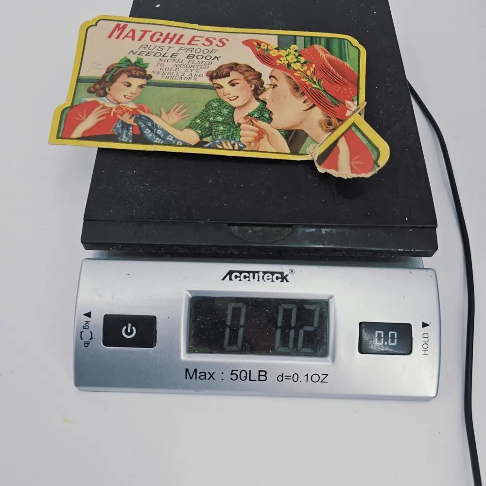Vintage Sewing Kit Premium Happy Home House Wife 10 KNEEDLES ONLY *READ